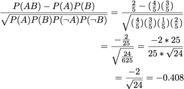 linear correlation coefficient ex