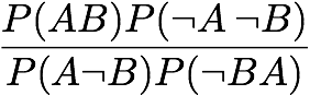odds ratio