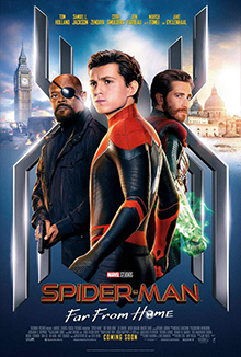 Spider-Man: Far From Home. Poster from Wikipedia