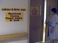 Our walk through the hospital ends.