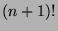 $(n+1)!$