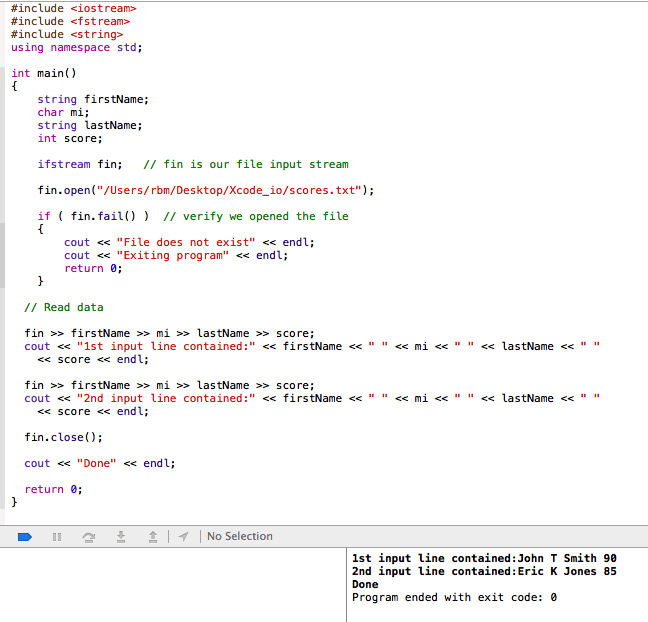 File I/O and Chapters 3, 4, and 5: Strings, switch and do while